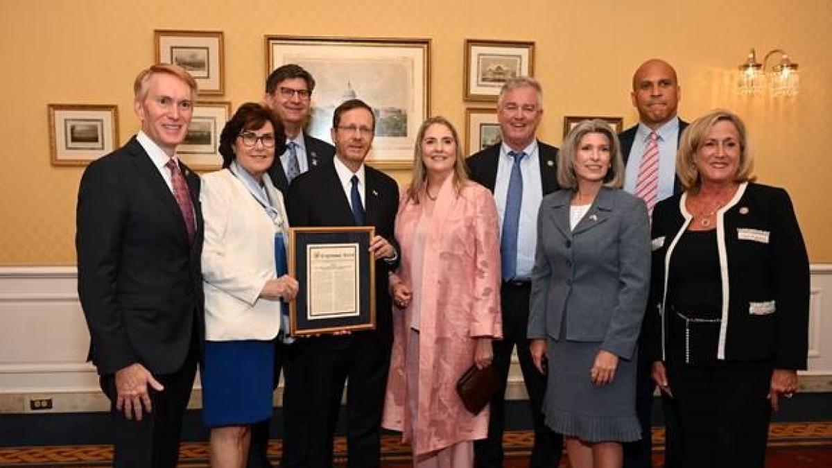 Photo with President Herzog